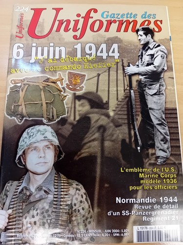 Gazette uniformes juin 1944 - uniformes,