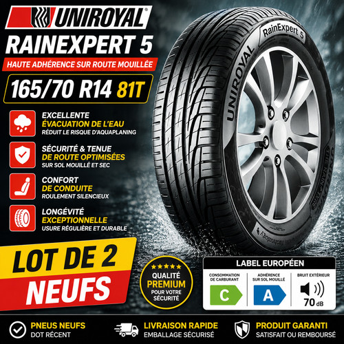 Lot pneus 165 - lot, r14