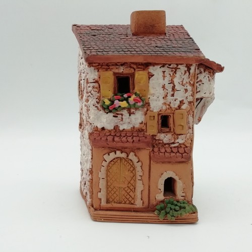 Photophore maison miniature - , en