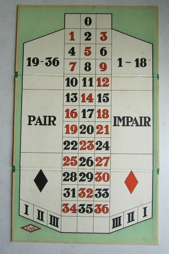 Ancien jeu mini roulette - jeu,