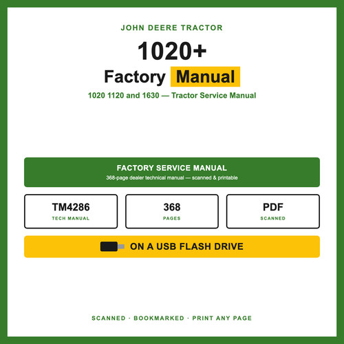 John deere 1020 - john, 1120