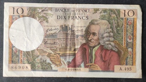 France billet 10 francs - billet,