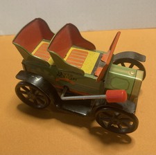VOITURE MÉCANIQUE en tôle lithographiée 