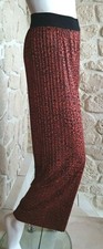 Pantalon plissé marron et