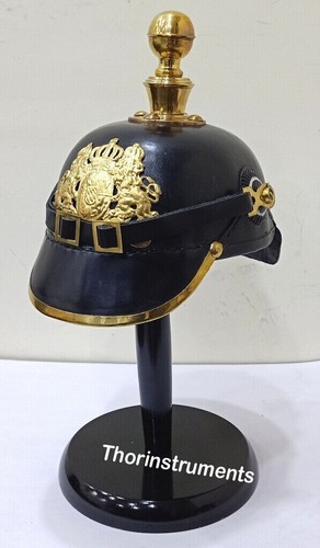 Casque cuir officier - casque,