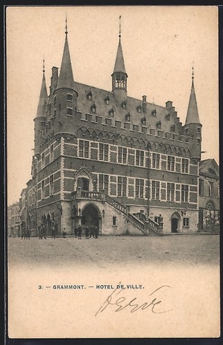 Cpa grammont hotel - grammont,, ville