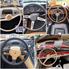 Noir Cuir Perforé Housse pour