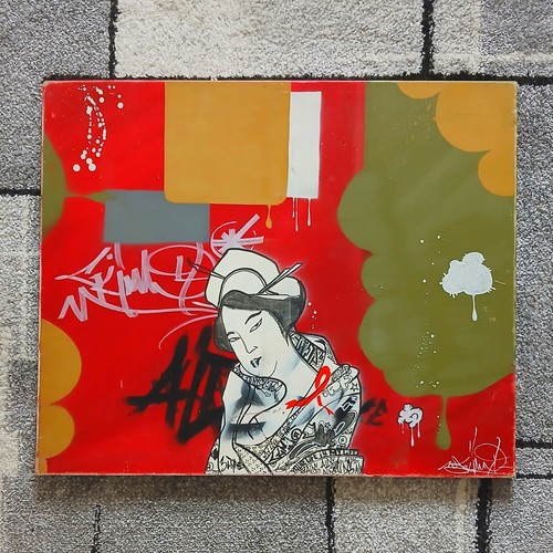 Tableau street art graffiti - tableau,