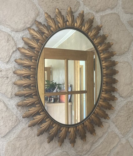 Ancien grand miroir vintage - grand,