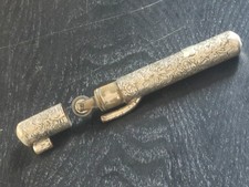RARE !  Ancien Briquet de poilu 1916 avec bague taxe "ministère des finances"