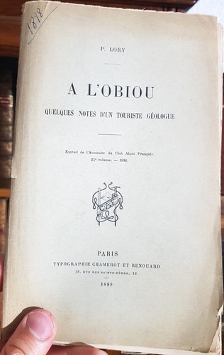 Pierre lory l - a, l'obiou