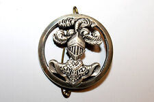 BROCHE INSIGNE MILITAIRE DE BERET DE L'ARMEE BLINDE CAVALERIE REGIMENT DE SPAHIS
