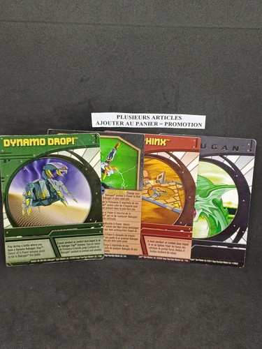 Carte bakugan sega battle - carte,
