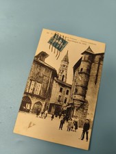 Ancienne carte postale animée