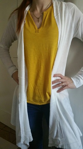 Gilet long manches - gilet, longues