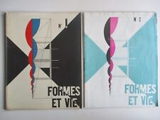 Le Corbusier / Fernand Léger - Formes et vie - revue Avant garde complet