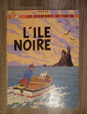 Bd - TINTIN - L'Île Noire - B36 - Bob de Moor - EO Belge 1966