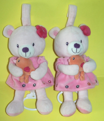 Pommette doudou ours musical - pommette, 2