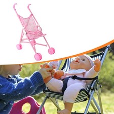 Poussette de poupée pliable