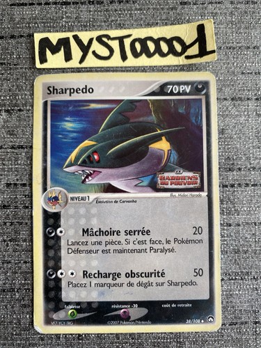 Carte pokemon sharpedo 108 - carte, 38/108