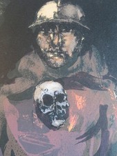 Walter SPITZER (1927-2021) LITHO ORIGINALE ECOLE DE PARIS JUDAICA POLOGNE 1965 f