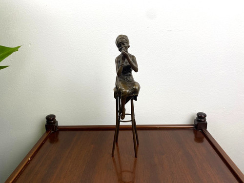 Sculpture enbronze art - sculpture, déco