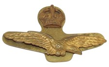 Insignes pour calot officier RAF Royal Air Force GB WW2 anglais