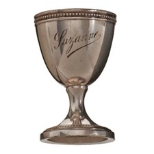 Ancien Coquetier Métal