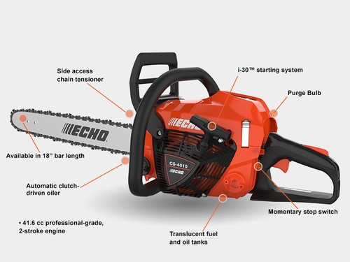 Echo chain saw 18 - echo, cc