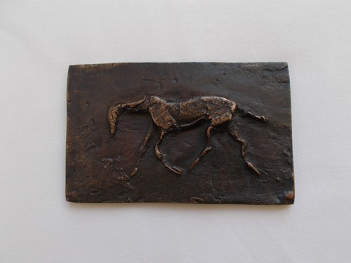 Plaque bronze signe georges - plaque,