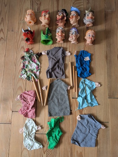 Marionnette ancienne en - ancienne,