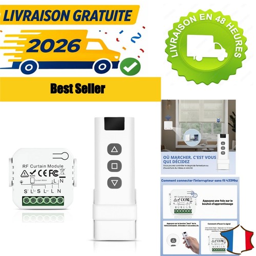 Kit commande radio - , volet