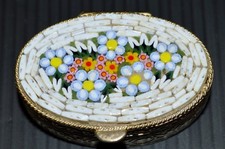 -BOITE A PILULES Métal doré