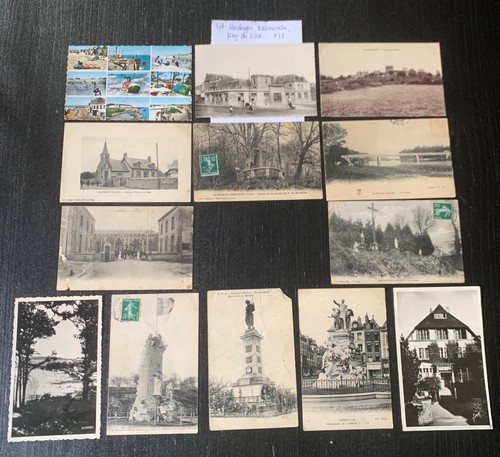 Lot cartes postales - de,