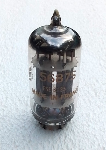 Vintage csf 5687s vacuum tube - csf,