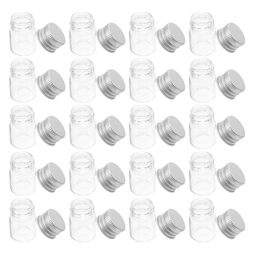 Pcs fioles verre vides - verre,