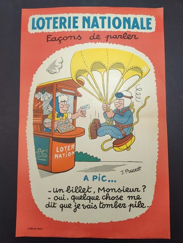 Affiche loterie nationale - nationale,