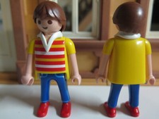 Père famille homme maison vacances moderne contemporaine  city PLAYMOBIL 3230