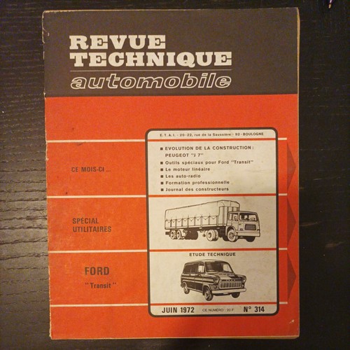 Revue technique ford - revue, transit
