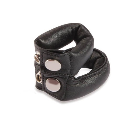 Cockring ballstretcher cuir - ballstretcher, en