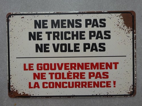 Sympathique plaque