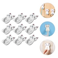  9 Pcs Accroche Salle De Bain Crochet Porte Serviette Crochets Chat Murale