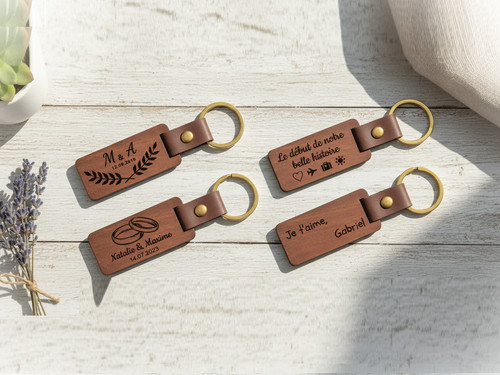 Porte clés personnalisé - ,