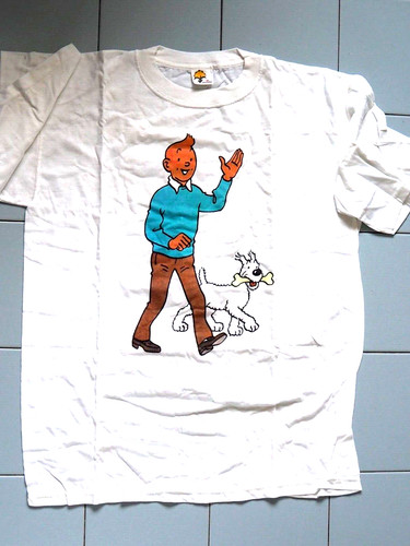 Tintin tee shirt 100 - tintin,