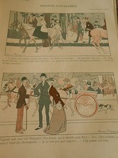 Propos Cavaliers  dessin de