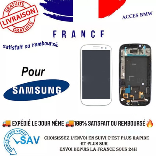 Ecran lcd vitre tactile - et,