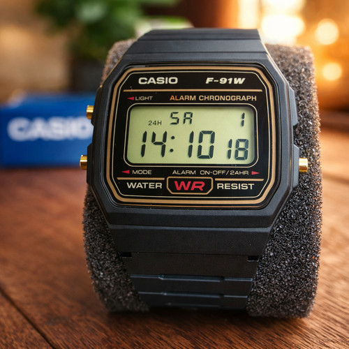 Montre casio 91wg - montre, f-91wg-9
