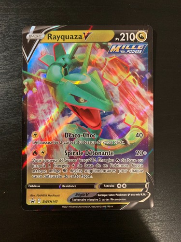 Carte pokémon rayquaza v - pokémon, :