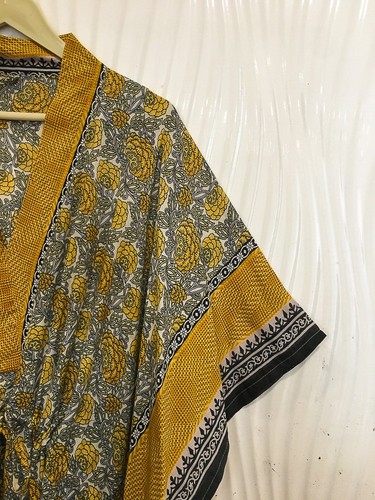 Vintage sari kaftan - vintage, /