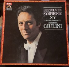 Vinyle disque 33 tours Beethoven N7 GIULINI
